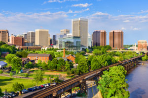 Richmond, Virginia skyline