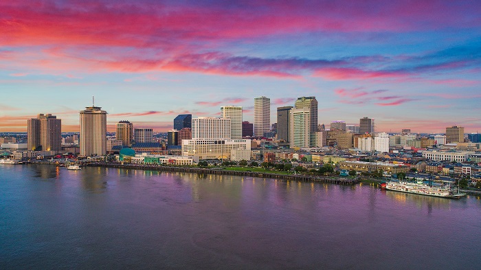 New Orleans, Louisiana skyline