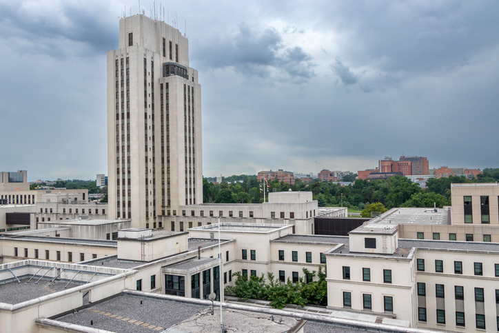 Historic Tower at Walter Reed National Military Medical Center - Bethesda, Maryland